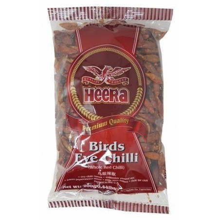 Heera Birds Chillies Whole Eye ( 20 x 50 gr