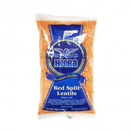 Heera Red Lentils Split ( 10 x 1 kg