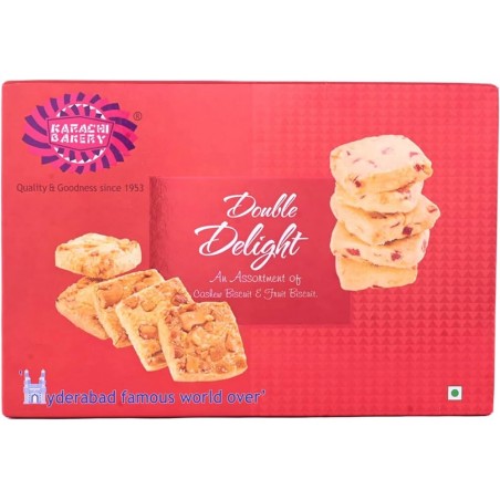 Karachi Bakery Vegan [Red] Double Delight Biscuits [20] ( 400 gr )