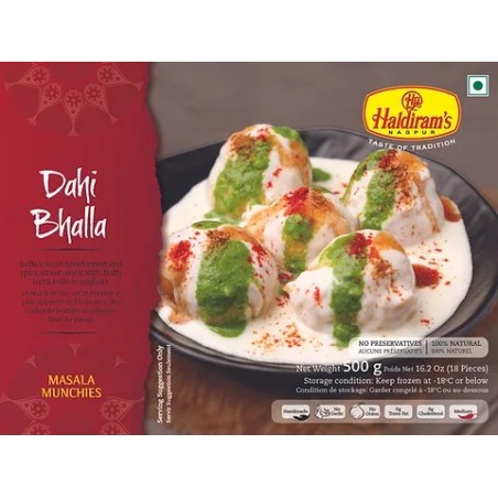 Haldiram Dahi Bhalla ( 24 x 500 gr. )