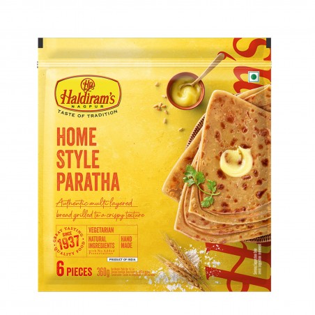 Haldiram Home Style Plain Paratha ( 12 x 360 gr. )