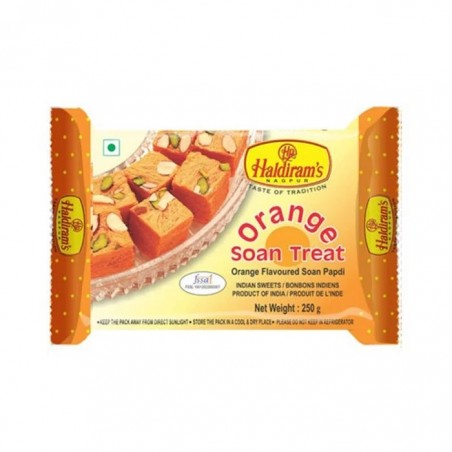 Haldirams Orange Soan Papdi [36] ( 250 gr )