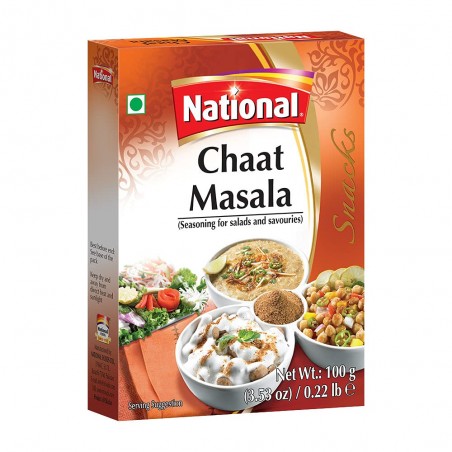 National Chat Masala Spice Mix ( 6 x 110 gr )