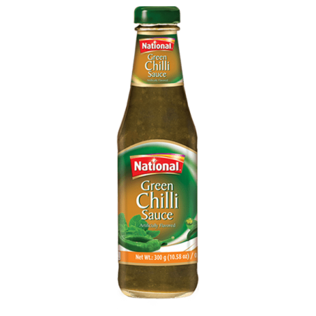 National Green Chilli Sauce ( 12 x 300 gr )