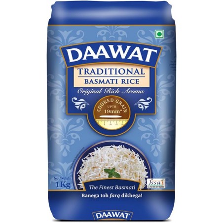 Daawat Blue Basmati Original Rice ( 10 kg. )