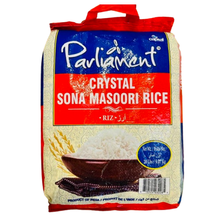 Parliament Sona Masoori Rice ( 2 x 20 lbs. )