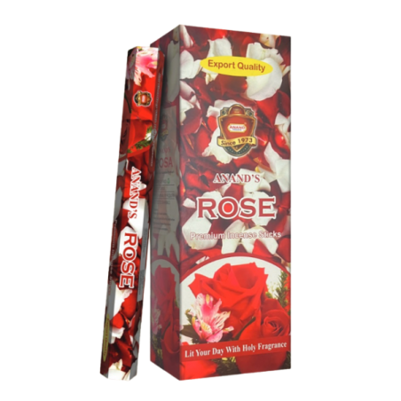 Anand Rose Agarbathi ( 6 x 20pcs )