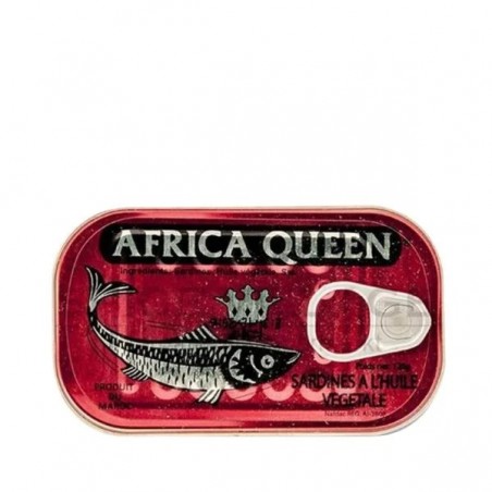 African Queen Sardines in Oil ( 50 x 125 gr.)