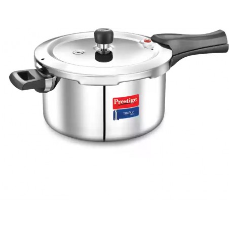 Induction Prestige Stainless Steel Pressure Cooker 5 ltr