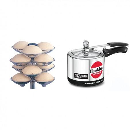 Hawkins Idli Stand For 3 ltr Cooker ( 12 pice )