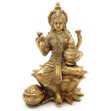 Brass Murti Idiol Laxmi ji ( 6``)