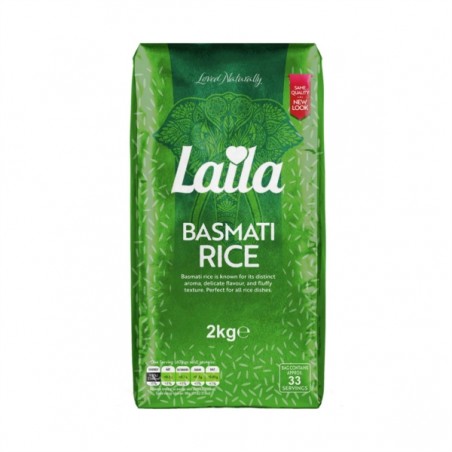 Laila Basmati Rice ( 6 x 2 kg.)