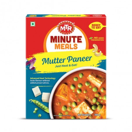 MTR RTE Mutter Paneer ( 10 x 300 gr )