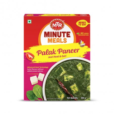 MTR RTE Palak Paneer ( 10 x 300 gr )