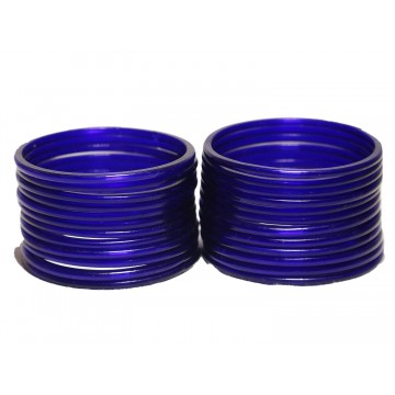 Bangles Glass Blue ( 1 Dozen )