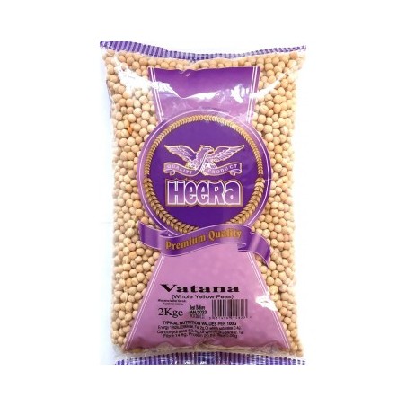 Heera Whole Marrowfat Green Peas ( 6 x 2 kg