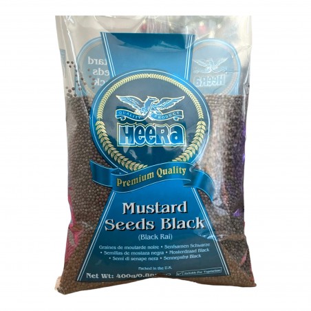 Heera Black Mustard Seeds ( 10 x 400 gr