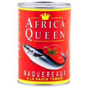 African Queen Mackerel Tomaat Sauce ( 24 x 425 gr )