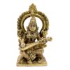 Brass Murti Idiol Saraswati ji ( 6``)