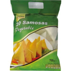 Crown Samosa Vegetable 20pcs ( 15 x 700 gr )