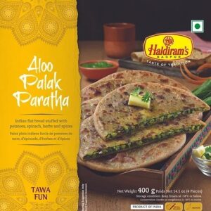 Haldiram Palak Aloo Paratha ( 12 x 400 gr. )
