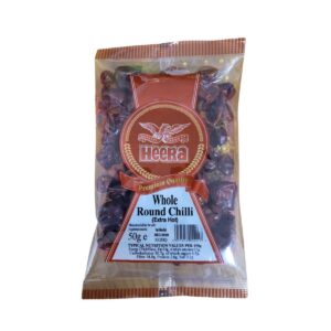 Heera Round Chillies Whole ( 20 x 50 gr