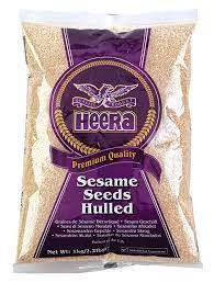 Heera Sesame Seeds Hulled ( 6 x 1 kg.