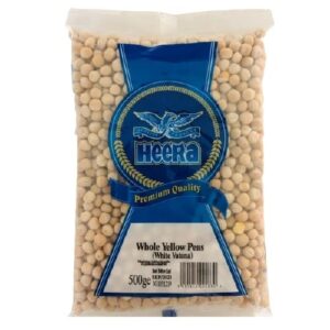 Heera Whole Yellow Peas Vatana ( 20 x 500 gr