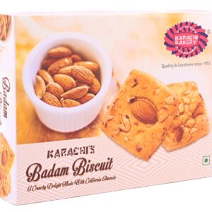Karachi Bakery Vegan Badam Biscuits [20]( 400 gr )