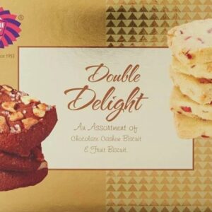 Karachi Bakery Vegan [Gold] Double Delight Biscuits [20] ( 400 gr )