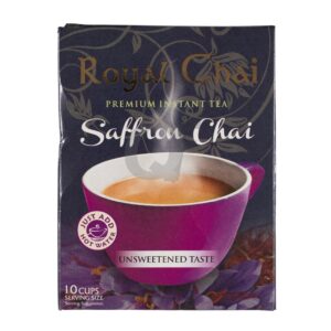 Royal Chai Safron Unsweet ( 8 x 140 gr )