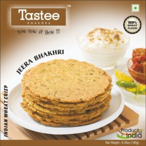 Tastee Bhakhari Ajwain [4] ( 12 x 180 gr )