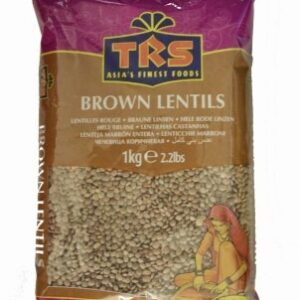 TRS Whole Lentils Masoor Brown ( 10 x 1 kg )